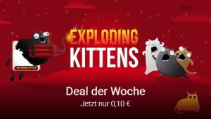 Exploding Kittens - Google Play App Deals der Woche 14 in 2017