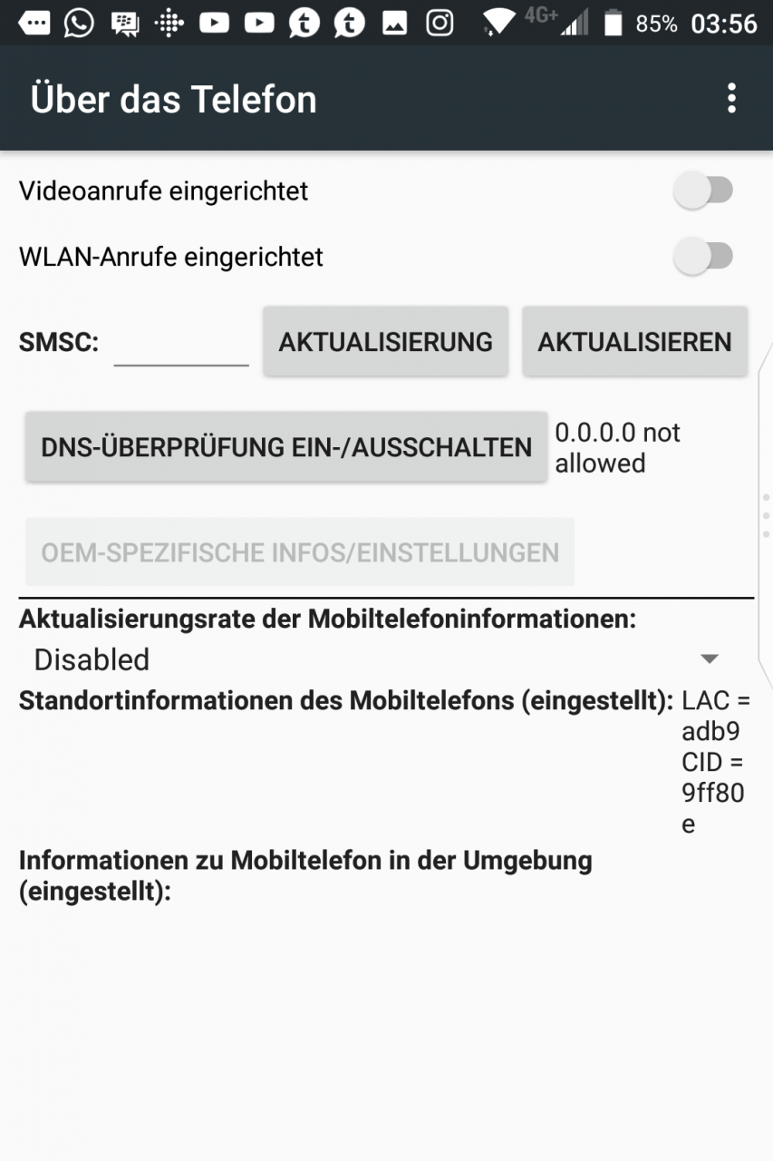 BlackBerry KEYone Secret Codes Sammlung TechExplorer.de