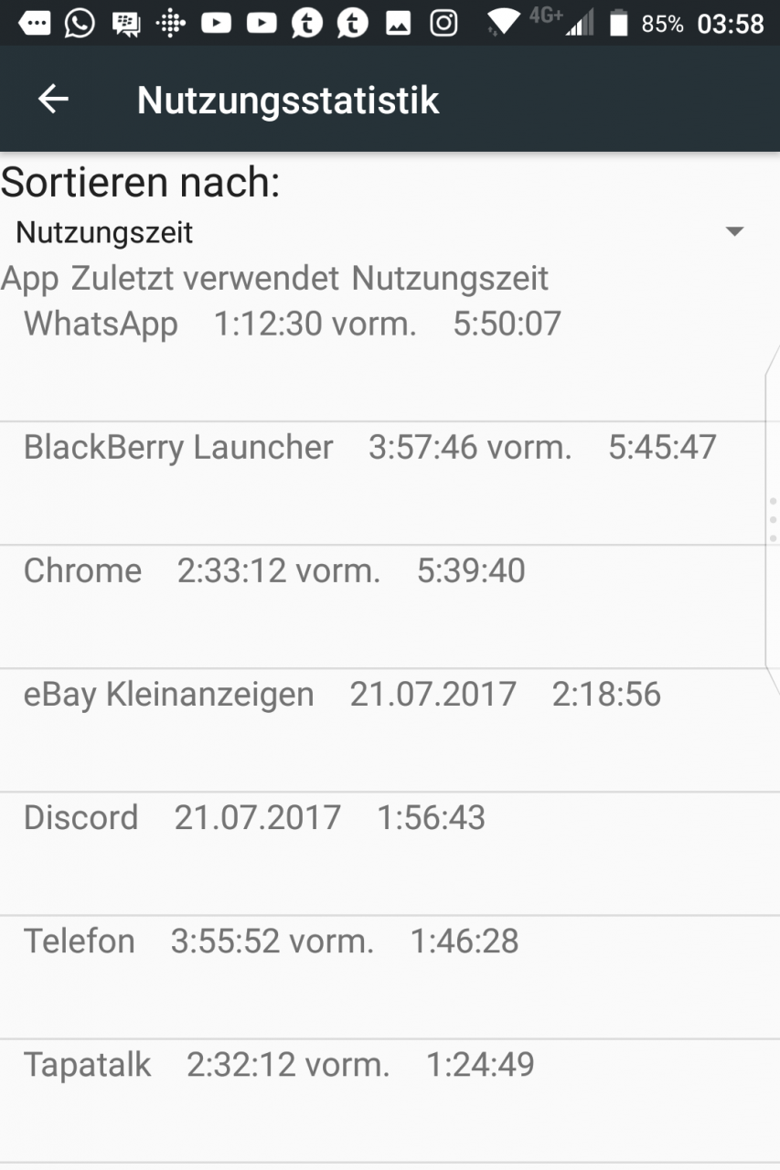 BlackBerry KEYone Secret Codes Sammlung TechExplorer.de