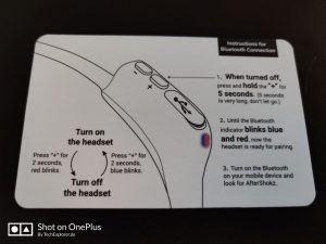 AfterShokz Trekz Air Quick Start